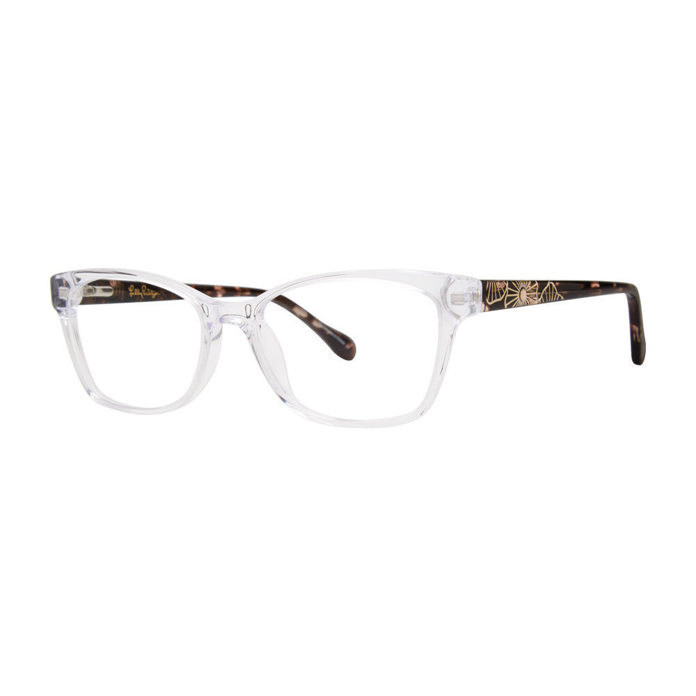 Lilly Pulitzer Martingale Eyeglasses Crystal 52mm